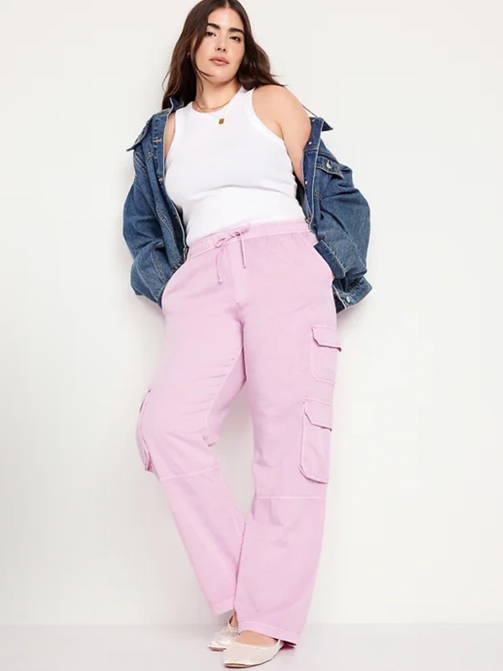 Old Navy Lavender Cargo Pants